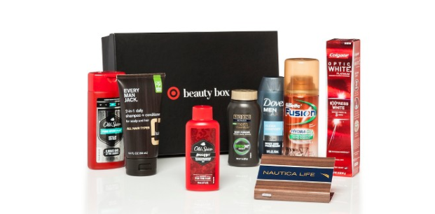 Men’s Target December Beauty Box $7