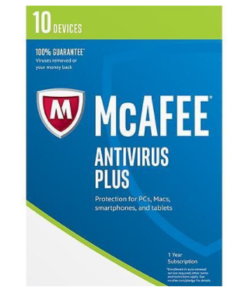 McAfee Antivirus Plus FREE (after Rebate)