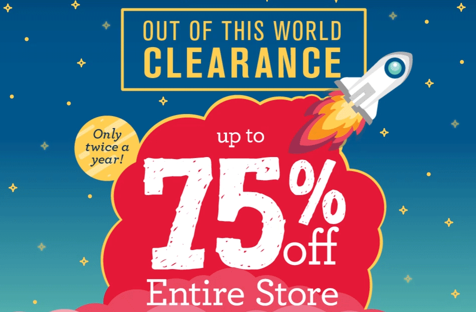 Gymboree: Up to 75% OFF + 20% OFF Your Entire Purchase