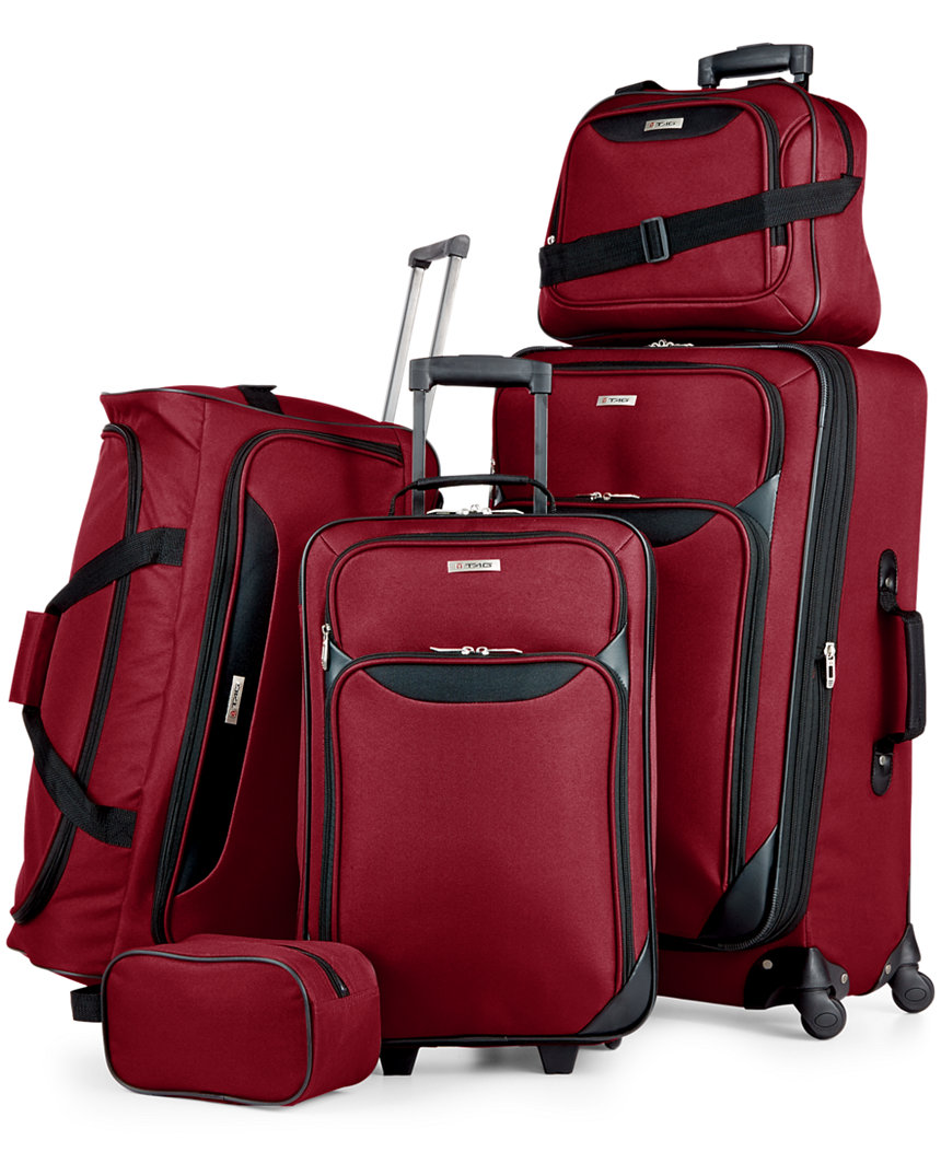 Macy’s: 5 pc Spinner Luggage Set $84.99