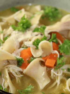 Chicken Noodle Soup in the Instant Pot