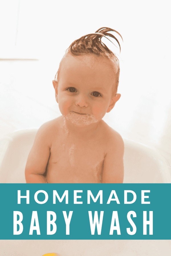 Hard to believe, but yet this is true: the government does not require safety testing on personal care products.  Scary - right?  Here's a great way to avoid buying those toxic items on shelf  - make your own homemade baby wash.