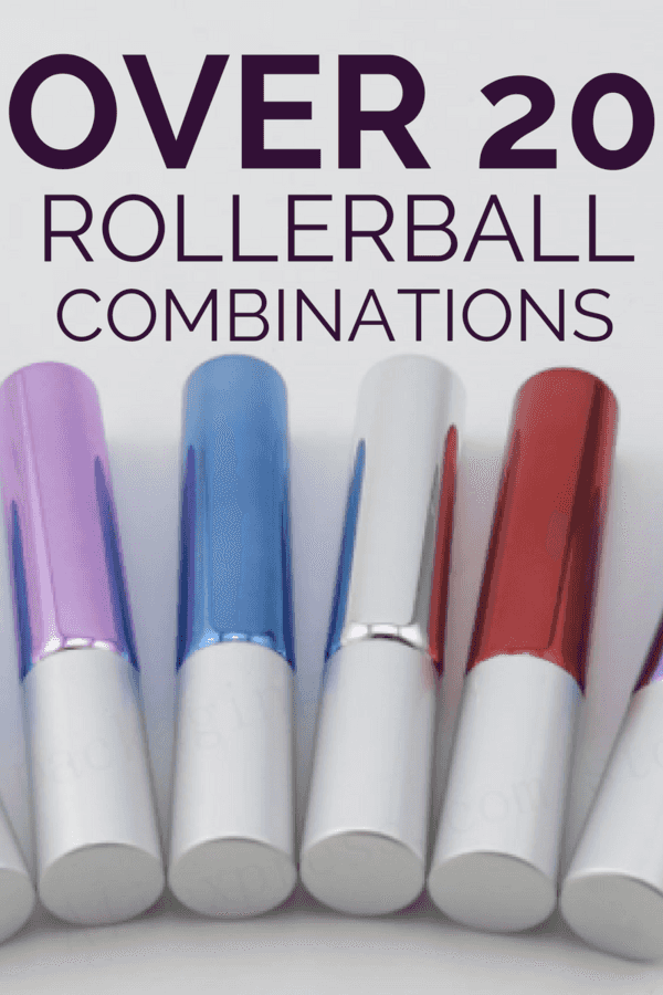 Over 20 Rollerball Combinations