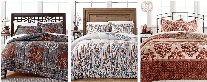 Macy’s: 3 pc Comforter Sets $18.99