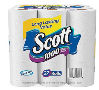 Staples: Scott 27 Roll Toilet Tissue just $12.99