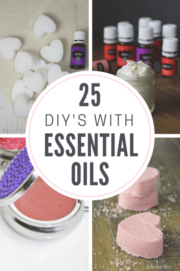 25 DIYs with essential oils