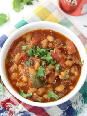 Instant Pot Frijoles Borrachos (Drunken Beans)