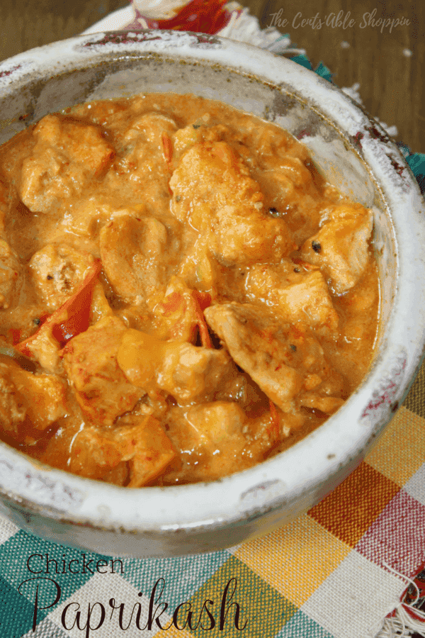 Instant Pot Chicken Paprikash