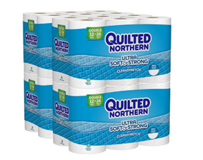 Quilted Northern Ultra Soft & Strong Double Rolls Toilet Paper, 48 Count $19