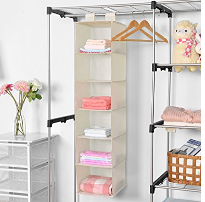 Amazon: Hanging Closet Organizer $9.99