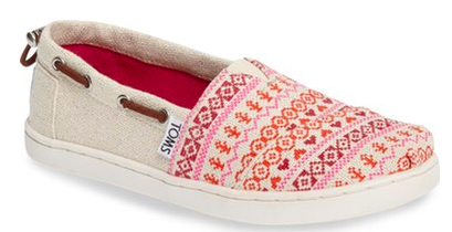 Nordstrom: 40% OFF Tom’s Shoes + FREE Shipping