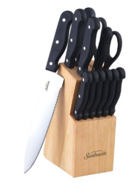Amazon: Sunbeam Westmont 13-Piece Cutlery Set $6