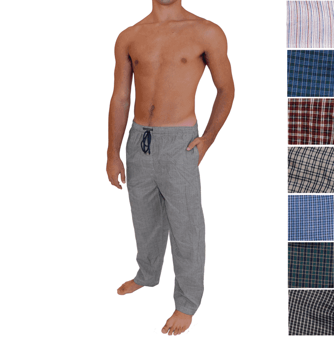 2 Pairs Andrew Scott Men’s Woven Lounge Pants $15 + FREE Shipping
