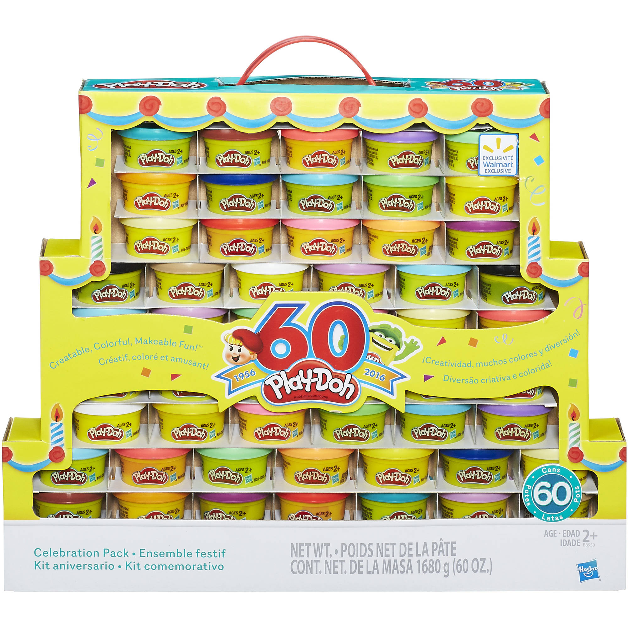 Walmart: Play-Doh Mini 60 ct Anniversary Pack $20
