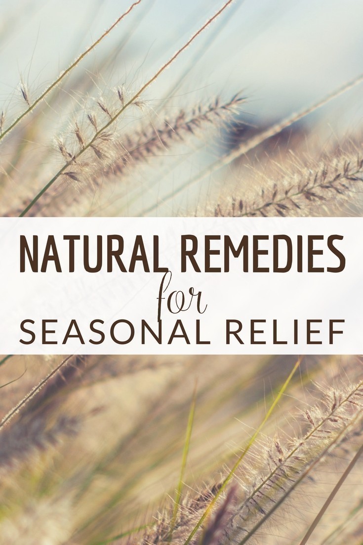 Natural Remedies for Seasonal Relief