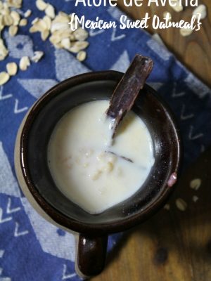 Atole de Avena (Mexican Sweet Oatmeal)