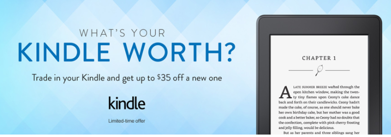 Amazon: Up to $35 OFF with Kindle Trade In