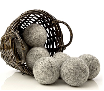 Amazon: Dark Wool Dryer Balls, 8-Pack