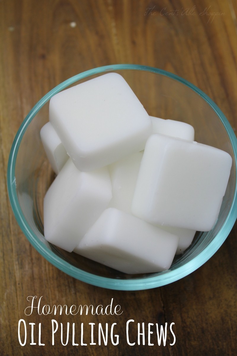 Homemade Oil Pulling Chews