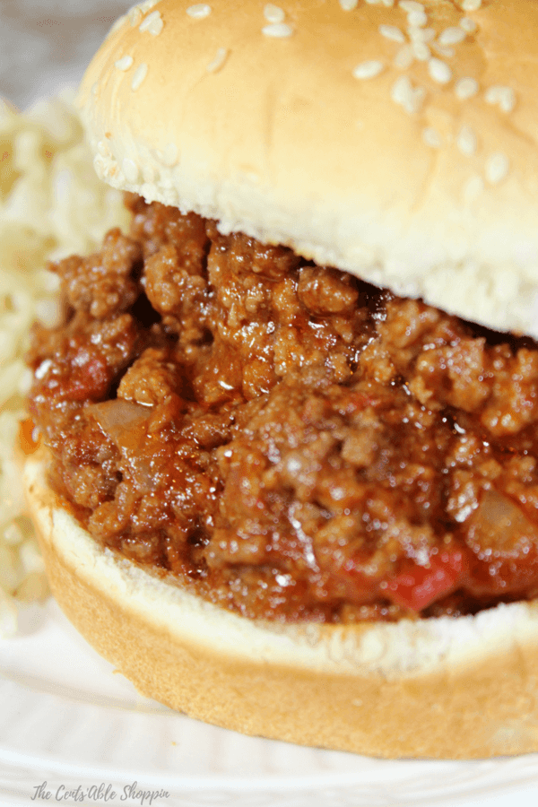 The best homemade Instant Pot Sloppy Joe recipe you'll ever find! #InstantPot #SloppyJoes #homemade 