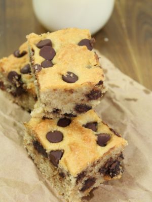 Chocolate Chip Blondies