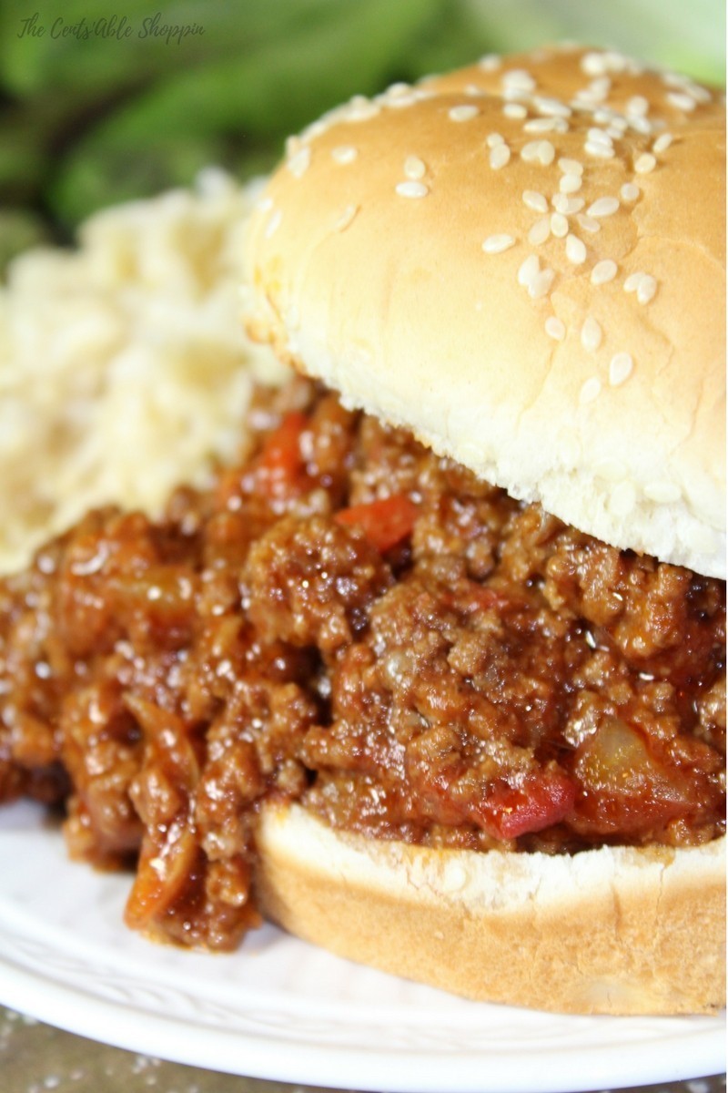 The best homemade Instant Pot Sloppy Joe recipe you'll ever find! #InstantPot #SloppyJoes #homemade 