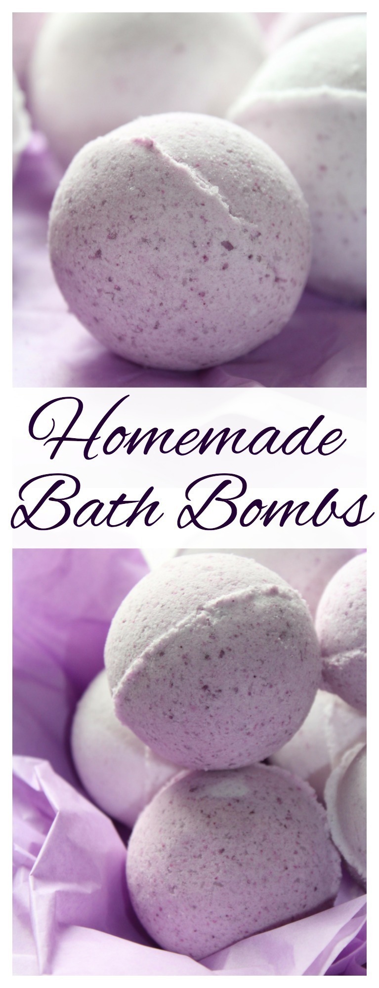 These DIY Bath Bombs are incredibly easy to make - personalize with your own scent and color and give as gifts for Mother's Day, Valentine's Day, birthdays and more.