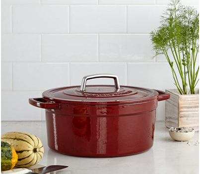 Macy’s: Martha Stewart Collection Cast Iron 6 Qt. Dutch Oven $49.99