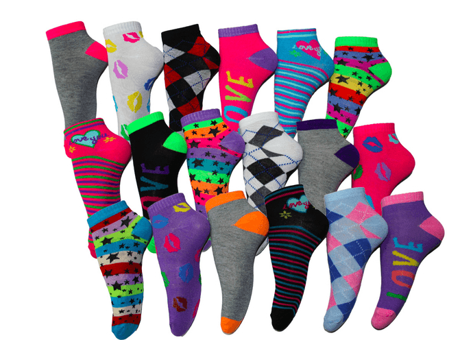 18 pairs of Women’s Ankle Socks just $12.99 + FREE Shipping