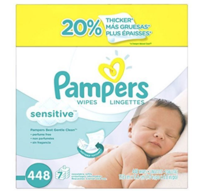 Amazon: Pampers 448 ct Wipes as low as $8.31