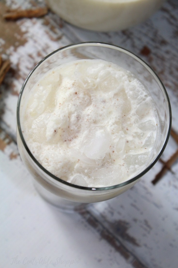 Homemade Mexican Horchata - easy, creamy and lightly sweetened. Made with simple ingredients and free of refined sugar. Perfect for a hot summer day!