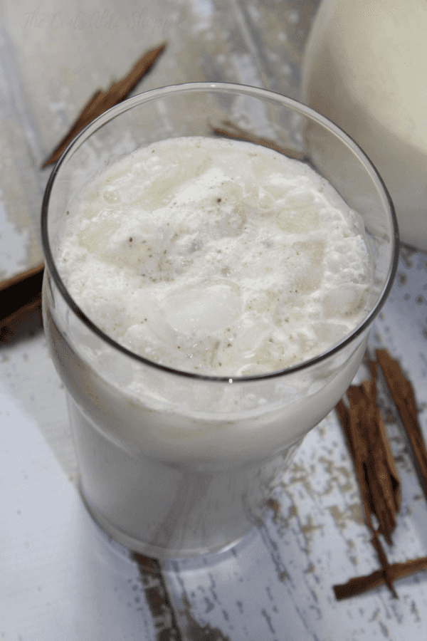 Homemade Mexican Horchata - easy, creamy and lightly sweetened. Made with simple ingredients and free of refined sugar. Perfect for a hot summer day!
