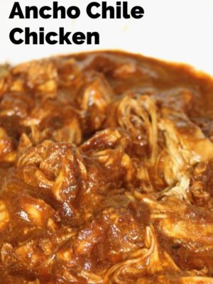 Instant Pot Ancho Chile Chicken