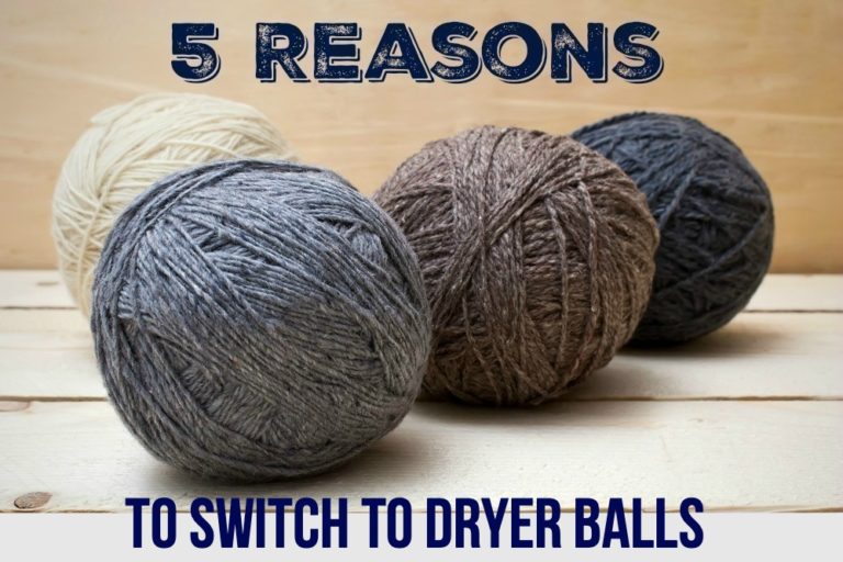 5 Reasons to Ditch your Dryer Sheets and Use Wool Dryer Balls The