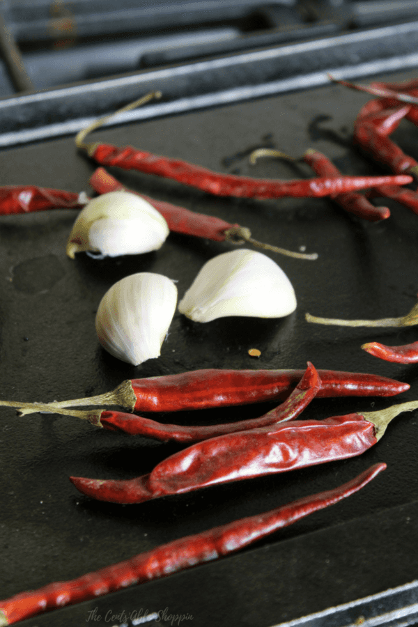 Toasted Chile de Arbol salsa