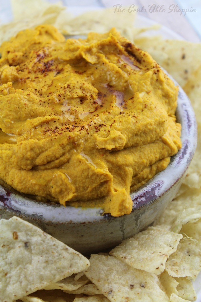 Roasted Carrot and Garlic Hummus