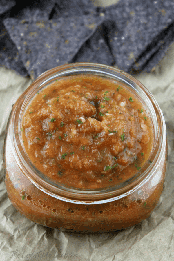 Whip up this easy authentic homemade Mexican salsa in under 5 minutes!