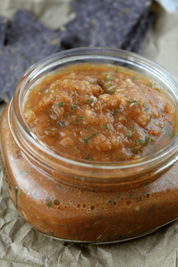 Whip up this easy authentic homemade Mexican salsa in under 5 minutes!