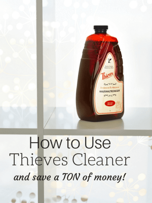 Household Uses for Thieves Cleaner