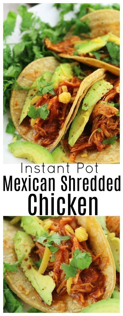Instant Pot Mexican Shredded Chicken | The CentsAble Shoppin