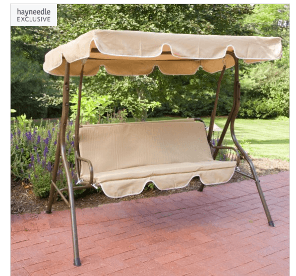 Haydeedle: Coastal Porch Swing $81