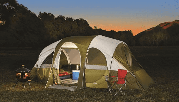 Northwest Territory Eagle River 18′ x 10′, 8 Person Tent just $84.99