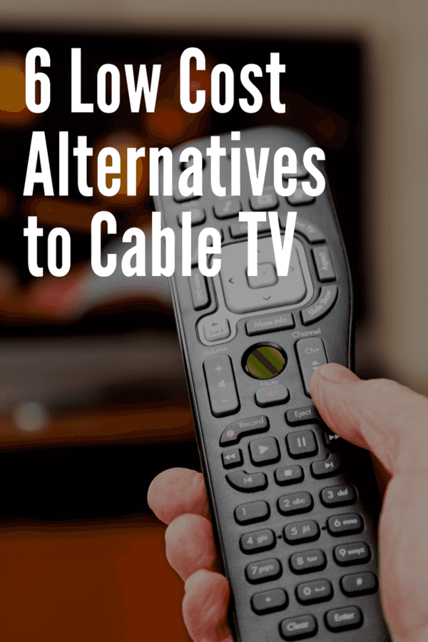 The monthly cost of cable in the U.S. averages at $123 per household - and with that, there really isn't any surprise that many people have opted to cut the cord in favor of better pried options. Here are 6 low cost alternatives to cable TV.