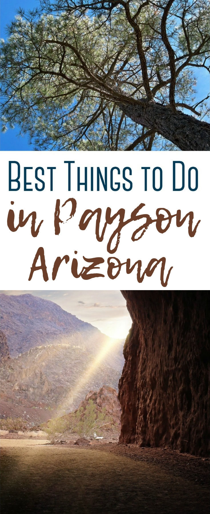 Over 10 of the fun and affordable things to do in Payson - from historical attractions to natural scenery, and eateries to help you enjoy this Arizona gem!