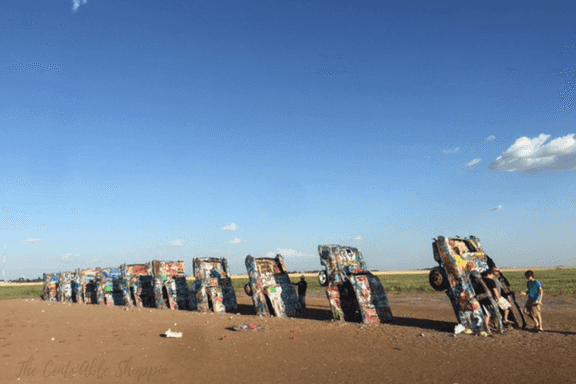 One cannot possibly pass through Amarillo, Texas without stopping at Cadillac Ranch. It's a [FREE] must-see attraction for both young and old - you'll want to read these 7 tips before visiting!