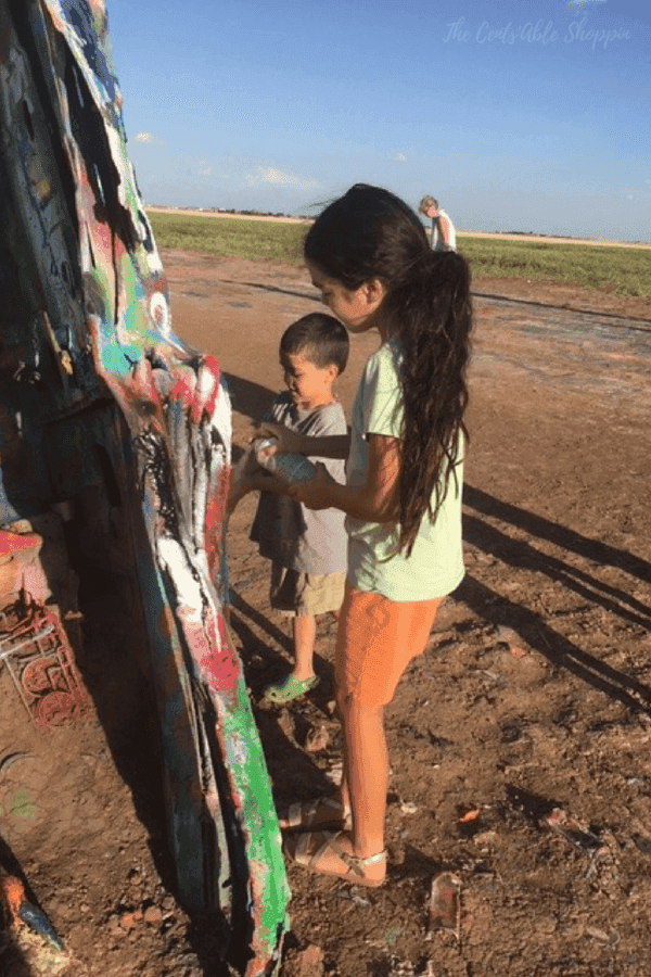 One cannot possibly pass through Amarillo, Texas without stopping at Cadillac Ranch. It's a [FREE] must-see attraction for both young and old - you'll want to read these 7 tips before visiting!