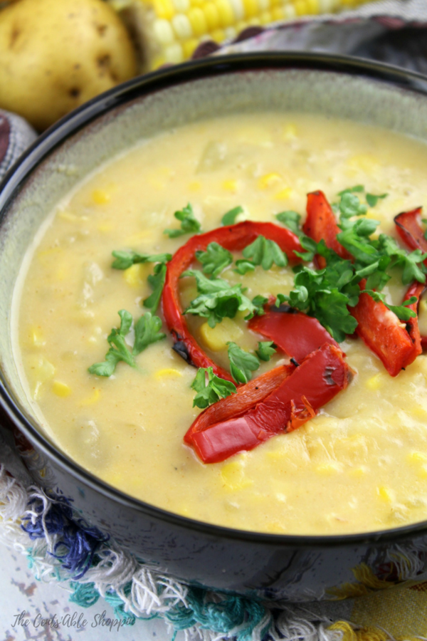 Summer Sweet Corn and Potato Chowder