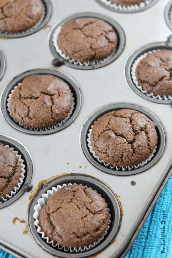 These paleo chocolate zucchini muffins make the perfect healthy snack for people of all ages!  They are grain-free, and the perfect way to use up an abundance of zucchini!