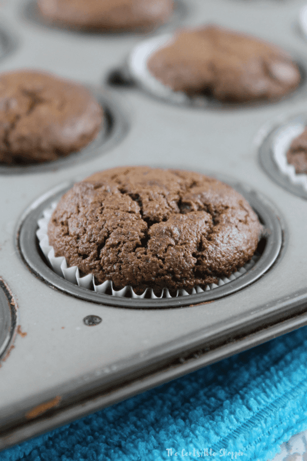 These paleo chocolate zucchini muffins make the perfect healthy snack for people of all ages!  They are grain-free, and the perfect way to use up an abundance of zucchini!