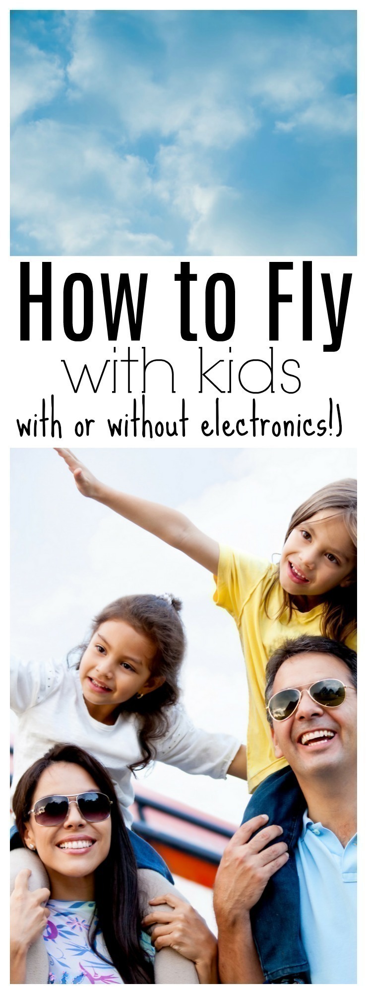 Flying with kids can be stressful - traveling by car OR plane is not an easy feat. Thankfully there are many things you can do to keep them engaged - with or without electronic devices. 